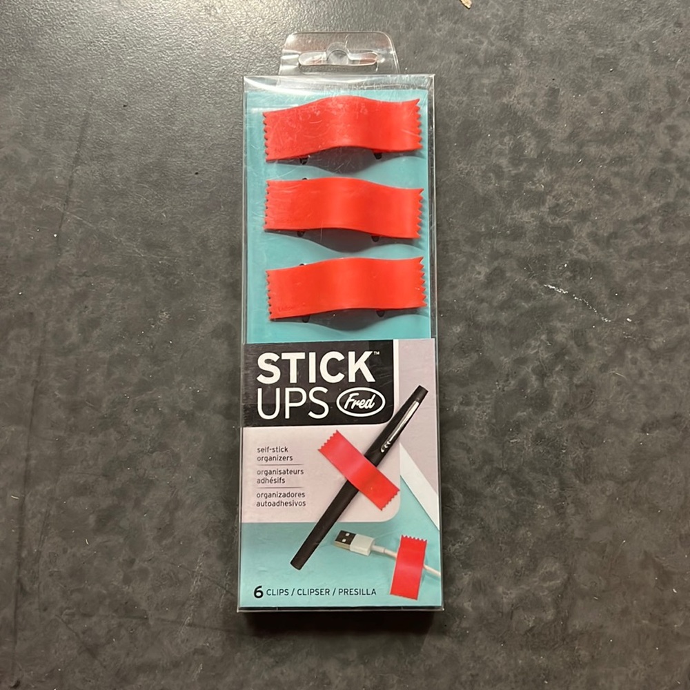 self stick ups organizer